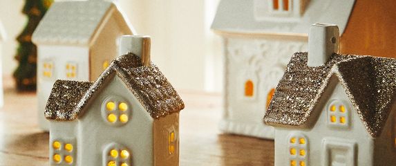 Božićne kućice su divan dodatak domu