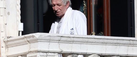 Keith Richards s obitelji u Veneciji - 13