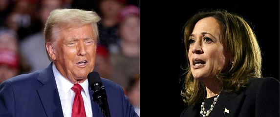 Donald Trump, Kamala Harris