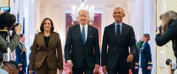 Kamala Harris, Joe Biden i Barack Obama