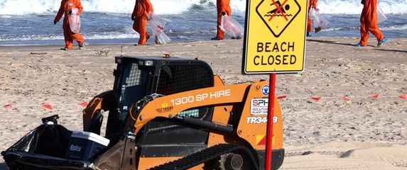 Čišćenje plaže u Sydneyu