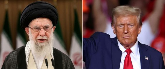 Ali Hamenei i Donald Trump