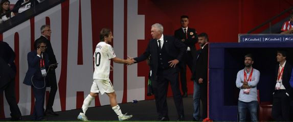 Modrić i Ancelotti