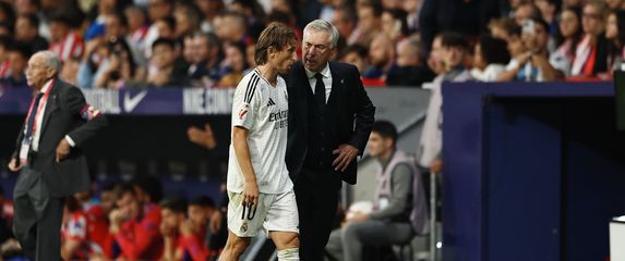 Modrić i Ancelotti