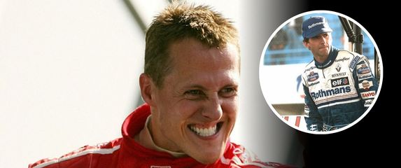 Michael Schumacher i Damon Hill