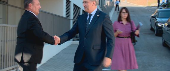 Vili Beroš i Andrej Plenković