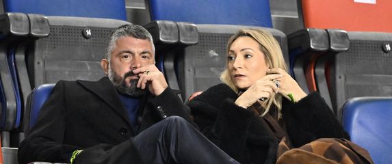 Gennaro Gattuso sa suprugom Monicom