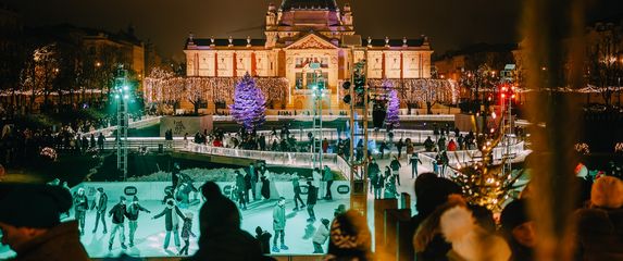 Ledeni park na Tomislavcu u Zagrebu - 2