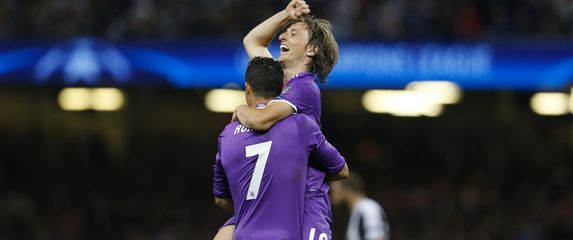 Luka Modrić i Cristiano Ronaldo