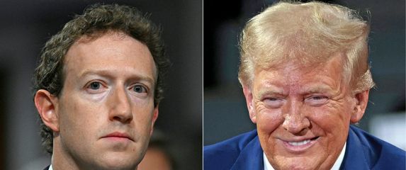 Zuckerberg i Trump