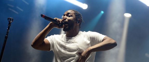 Reper Kendrick Lamar na nastupu