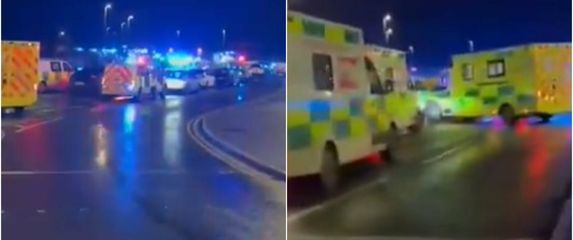 Napad u vlaku u Engleskoj