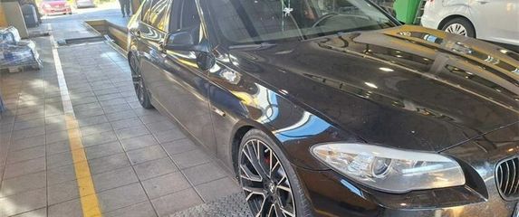 BMW koji je osječka policjia isključila iz prometa