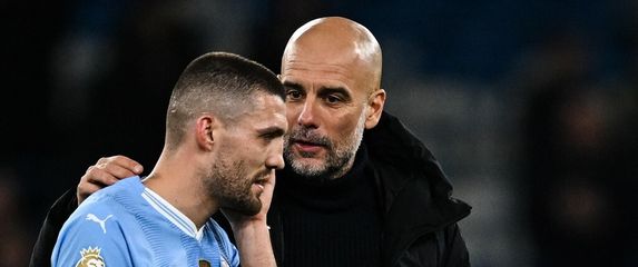 Mateo Kovačić i Pep Guardiola