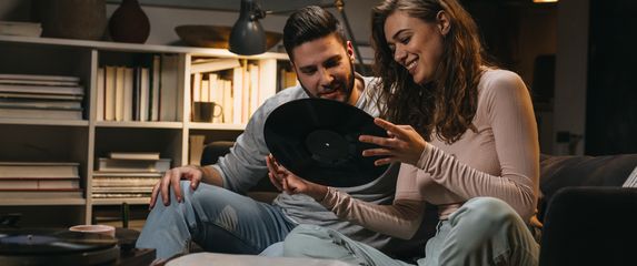 Gramofonska ploča, ilustracija