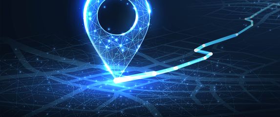 Praćenje lokacije, ilustracija