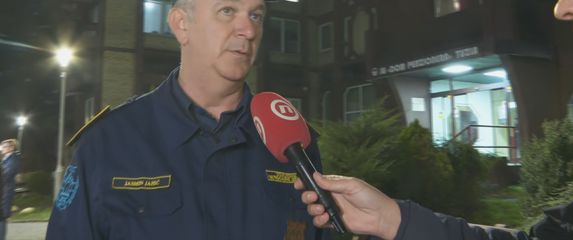 Jasmin Jahić, zapovjednik vatrogasne postrojbe Tuzle