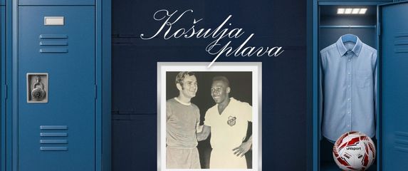 Rudi Belin i Pele u Maksimiru 1969.