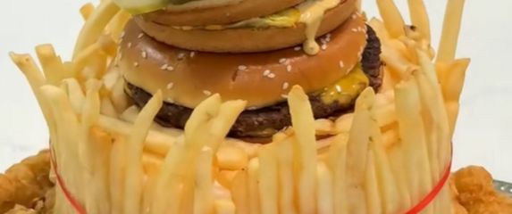 Fast food rođendanska torta