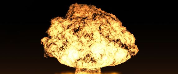 Nuklearna eksplozija, ilustracija