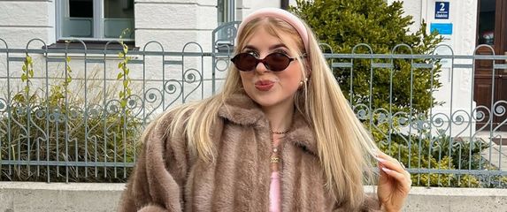 Krznena zimska jakna