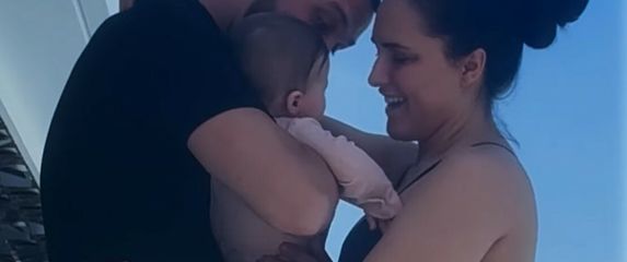 Lana Jurčević s obitelji