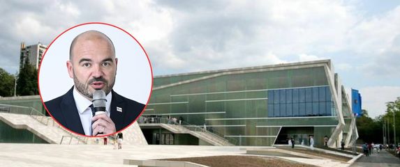 Davor Cipek i sportska dvorana Zamet, ilustracija