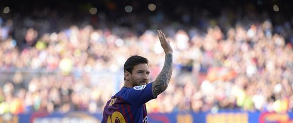 Lionel Messi na Camp Nouu