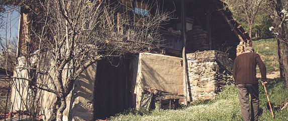 Stara kuća, ilustracija