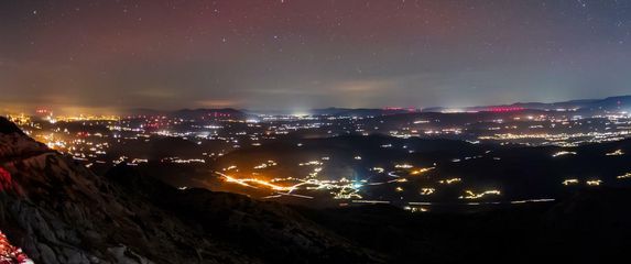 Aurora Borealis promatrana s vrha Biokova