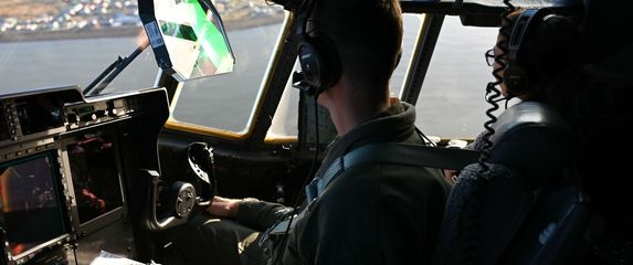 Zrakoplov C-130 kojim su raspršivali sjemenke