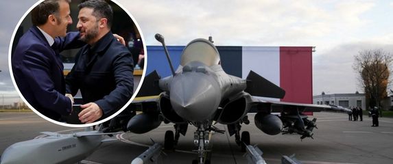 Macron i Zelenski, francuska vojna tehnika