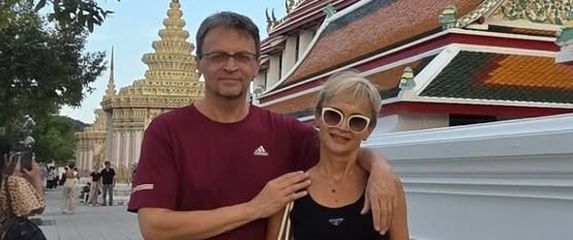Saša Kopljar sa suprugom Renatom