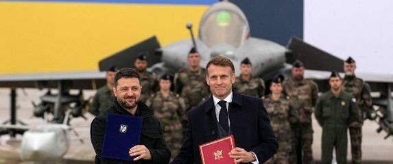 Emmanuel Macron i Volodomir Zelenski - 5