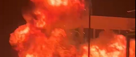 Eksplozija kraj Osnovne škole Strožanac