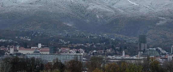 Snijeg na Medvednici