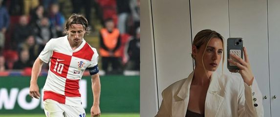 Luka Modrić i Nika Turković
