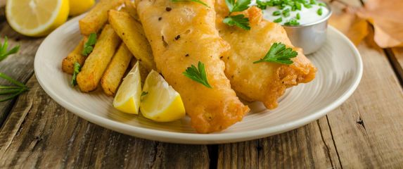 Prženi riblji filet s limunom