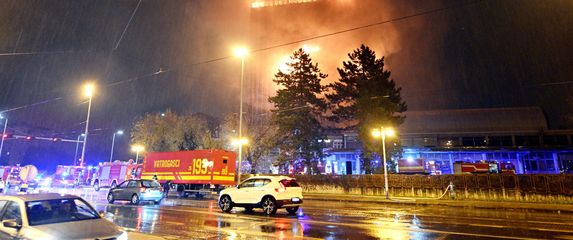 Požar u zgradi Vjesnika