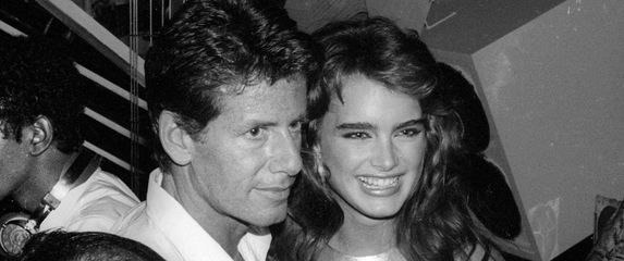Calvin Klein i Brooke Shields 1981.
