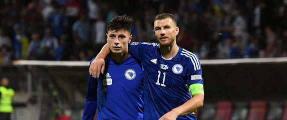 Haris Duljevic i Edin Džeko