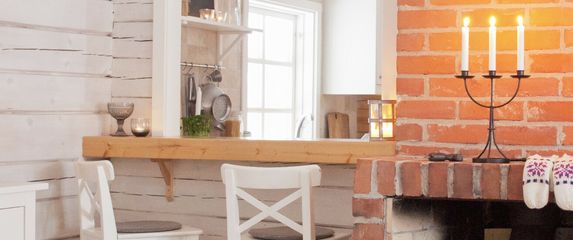 Kuća koja odiše savršenim zimskim ugođajem