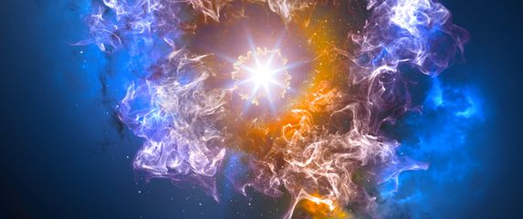 Rođenje zvijezde, ilustracija