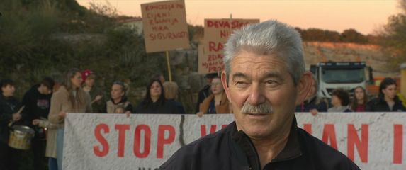 Čedomir Majstorović, prosvjed, Šijana