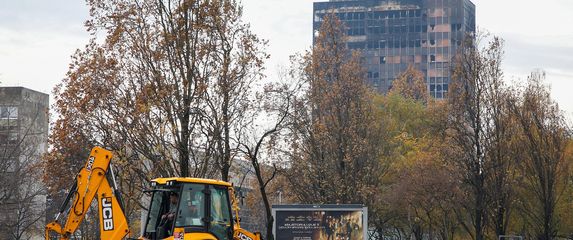 Radovi na prometnici kod Vjesnika