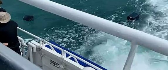 Prtljaga s broda završila u moru