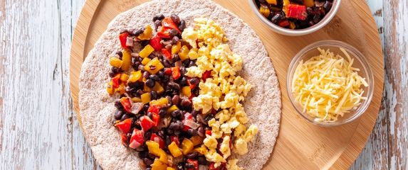 Tortilja s jajima i grahom