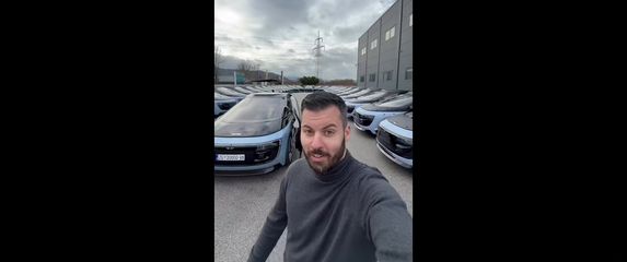 Mate Rimac pokazuje Verne robotaksije