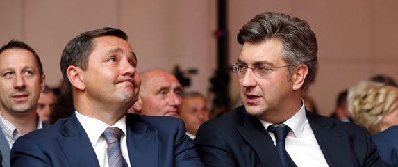 Andrija Mikulić i premijer Andrej Plenković