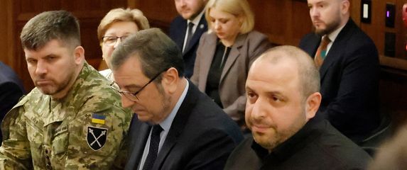 Rustem Umerov i ukrajinsko izaslanstvo